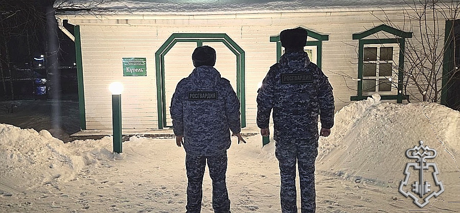 В районах Карелии сотрудники Росгвардии обеспечили безопасность празднования Крещения Господня