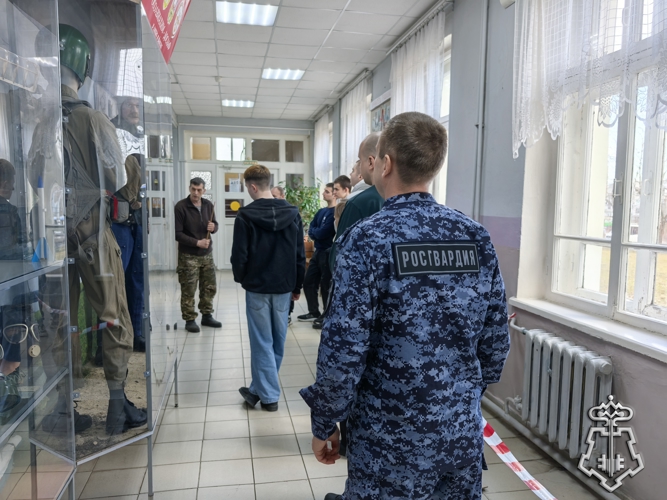 БУДУЩИЕ РОСГВАРДЕЙЦЫ ЗНАКОМЯТСЯ С ГЕРОИЧЕСКИМИ СТРАНИЦАМИ ИСТОРИИ РОССИИ