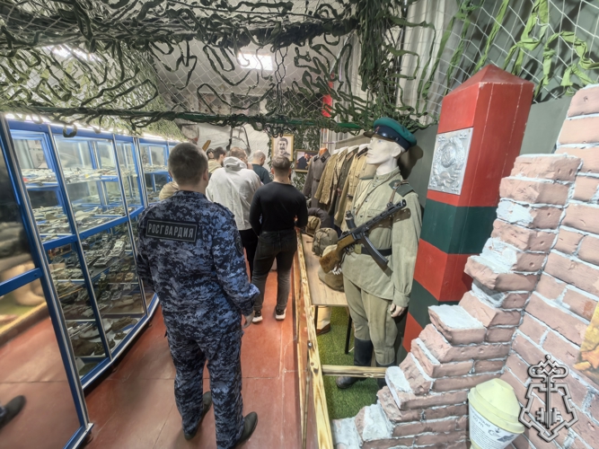 БУДУЩИЕ РОСГВАРДЕЙЦЫ ЗНАКОМЯТСЯ С ГЕРОИЧЕСКИМИ СТРАНИЦАМИ ИСТОРИИ РОССИИ